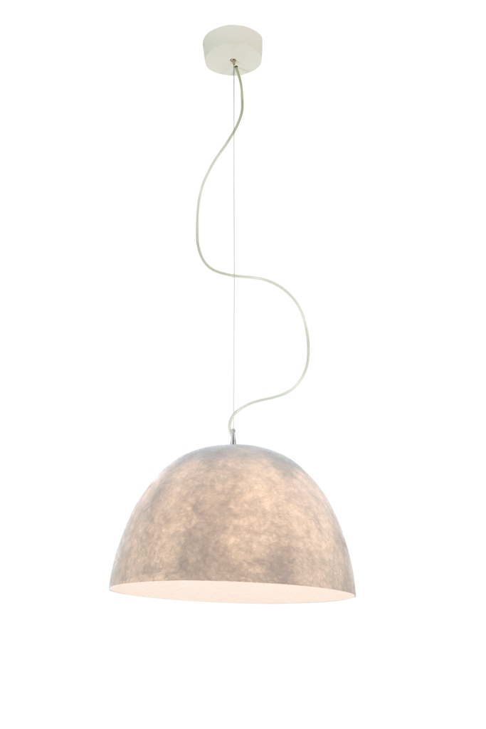 Pendant Lamp H2O Nebulite In-Es Artdesign Collection Luna Color White Size 27,5 Cm Diam. 46 Cm